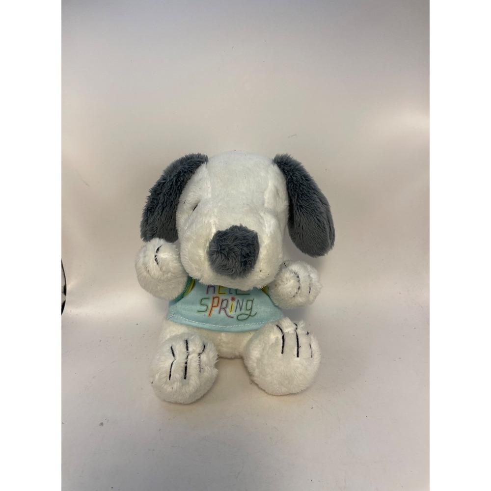 Snoopy Plush 6" 'Hello Spring'‎ Easter Stuffed Animal 2022 Hallmark Peanuts NWT